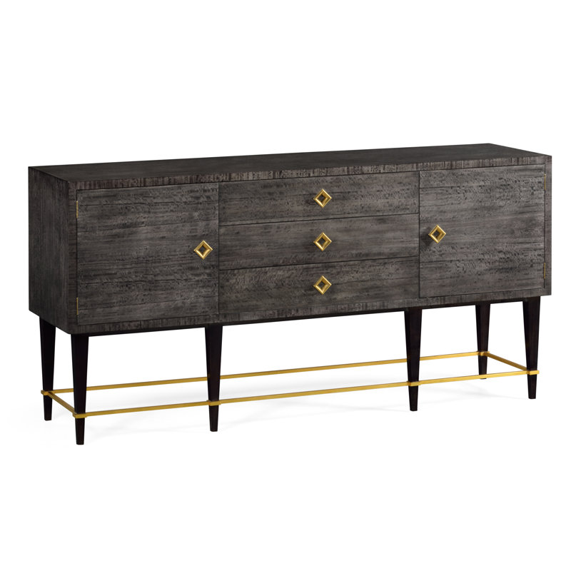 Jonathan Charles Fine Furniture Figured Eucalyptus Buffet Table Perigold